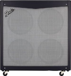 Fender Mustang V 412 4x12 Inch Guitar Amp Cabinet   Black