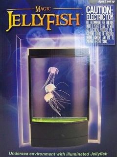   Jelly Fish Undersea Environment With Illuminated Tank With LED Lights