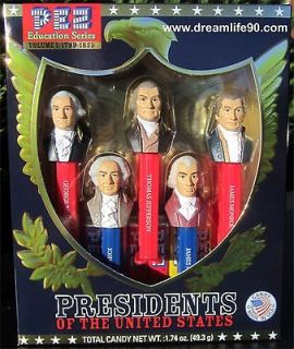 Presidents Pez Series 1 Set MINT IN BOX   LOW US + INTERNATIONAL 