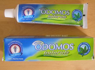 Odomos Mosquito Repellent Cream 100 g with Natural Citronella & Aloe 