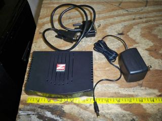 Zoom V.92/V.90 Fax Modem 3049C w/Power Supply+Cable