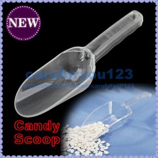 Plastic Candy Wedding Home Party Favor Scoop Scoops C