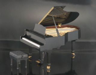 SEGA Grand Pianist PIANO CONCERT PLAYER Black NEW Rare