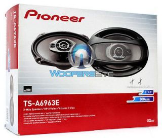 TS A6963E PIONEER 6 x 9 3 WAY 300W CAR COAXIAL SPEAKERS BUILT IN 