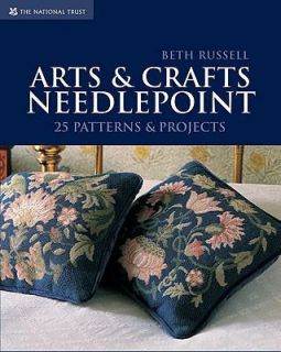 Arts & Crafts Needlepoint 25 Needlepoint Projects, Russell, Beth 