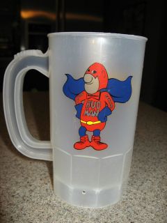 BUD MAN   Classic Budweiser Plastic Drink Mug