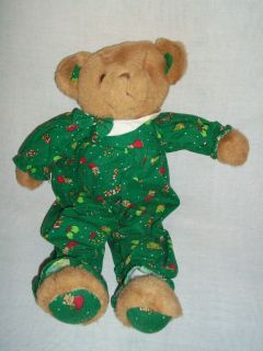   Merchandise Brown Teddy Bear Green Christmas Stuffed Animal Plush