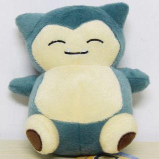 Nintendo Pokemon Snorlax Figure Stuffed Animal Plush Toy Fluffy Teddy 