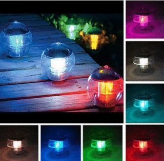   Powered LED Color Changing Floating Swimming Pool/Pond Ball light