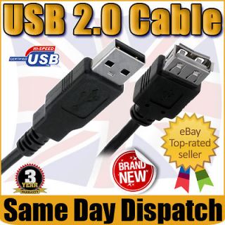 USB Plug M to Female Extension Cable for PS3 PC Caddy 25CM 0.5M 0.8M 