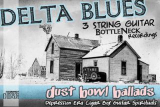 Cigar Box Guitar CD Delta Blues & Dust Bowl Ballads