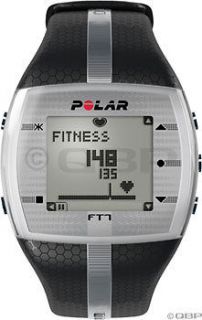 Polar FT7 Heart Rate Monitor Mens; Black/Silver