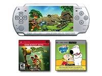 Sony PSP 2000 Daxter Entertainment Pack Ice Silver Handheld System