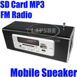 Portable Mini Digital Speaker Music  Player Micro SD/TF Card USB 