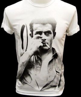 JAMES DEAN Vintage Portrait Rebel Movie Rock T Shirt L