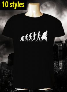 BATMAN evolution t shirt dc comic book gotham city dark knight rises 