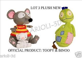 LOT NEW TOOPY 10 AND BINOO 4 + PATCHY PATCH 12 PLUSH DOLL STUFFED 