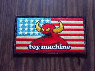 New Toy Machine U.S Flag Skateboard Patch