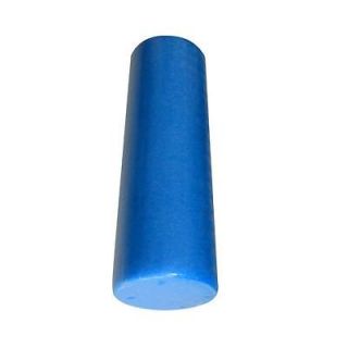 High Density BLUE Foam Roller   24x6 Extra Firm with easy  