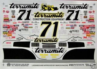 71 Dave Marcis Terramite Chevy Monte Carlo 1995