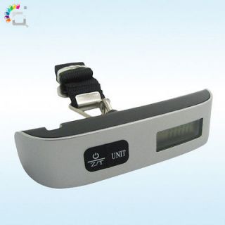 Portable Electronic LCD Digital Luggage Weighing Hanging Scale With 
