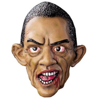  Obama Zombie President Political Dress Up Halloween Costume Mask