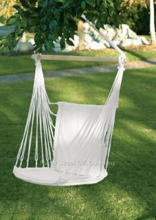 One Person Garden/Yard/Po​rch Hanging HAMMOCK Padded Chair/ Swing 