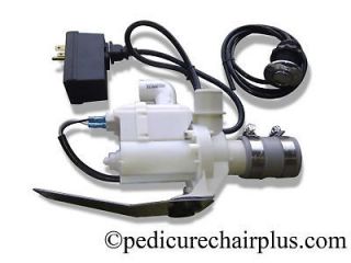 Power Drain Discharge Pump kit for Spa Pedicure Chairs