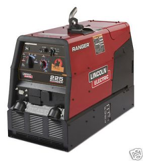 NEW LINCOLN RANGER 225 K2857 1 WELDER GENERATOR WITH CABLE PACKAGE