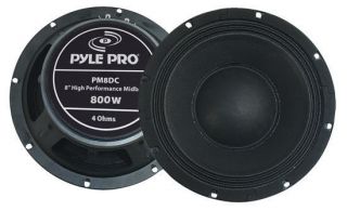 New Pyle PM8DC 8 High Power High Performance Midbass Car Audio
