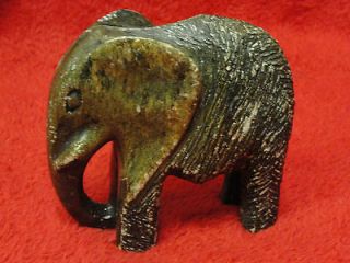 Elephant South African soap stone carving