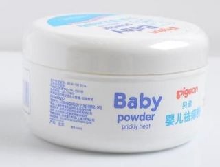 New Baby Talcum Powder 120g With Puff Pricky Heat Clean Flavor Infant 