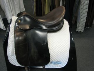 Used Prestige Top Dressage Saddle 17 Black