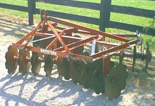 Slightly Used IMCO 6 ft. (3 pt) Disc Harrow, USA, Fast & Low Cost 