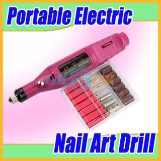 Pen Style Electric Nail Art Drill with variable speed rotary detail 