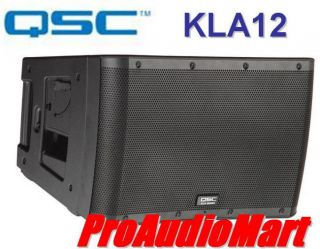 QSC KLA12 Powered Line Array KLA 12 LoudSpeaker Auth Dealer NEW Free 