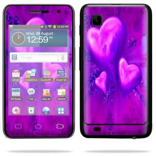   Decal Cover for Samsung Galaxy Player 3.6  Sticker Purple Heart