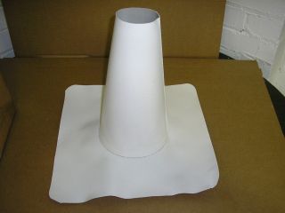 GenFlex 3 TO 6 WHITE RM PVC REINFORCED ROOFING ROOF PIPEBOOT GenCorp 