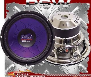 PL1890BL Subwoofer Pyle 18 Inch DVC 1800 Watt