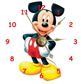   Quartz Disney Mickey Mouse Goofy Donald Duck Wins Champ Wall Clock