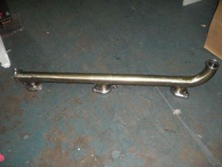   Steel 2.5 drain with clamps Food Processing Equipment, Drains Piping