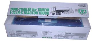 Tamiya RC Radio Control Truck Tank Trailer 1/14