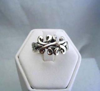puzzle rings silver