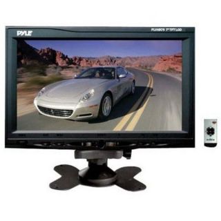 Pyle PLVHR75 7 Inch LCD Monitor 169 With IR Remote Image Rotation