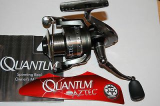 quantum aztec 30 fishing reel spinning 10 bearings bass trout pike 