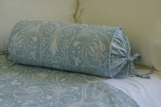 NEW Custom Ralph Lauren Neckroll Pillow Springhill Lace