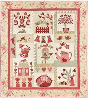 Le Jardin Quilt Pattern by Bunny Hill Designs #1059 FREE US SHIPPING