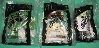 McDonalds Stretch Screamers Toy Quest Sea Monster Skeleton 