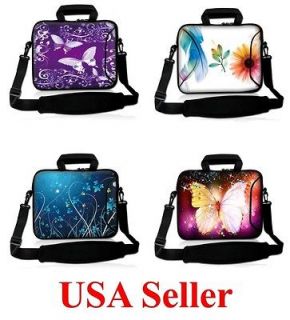 13.3 Neoprene Laptop Carrying Bag with Accessory Pocket Handle 