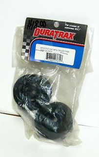 Duratrax DTXC7671 Re Mounted Trued Tires Green (2) Indy Mint in pkg